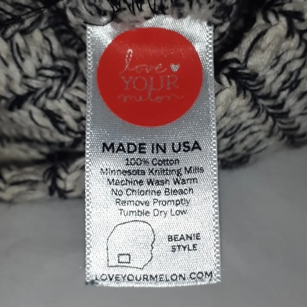 Love Your Melon Knitted Cotton Beanie Hat‎